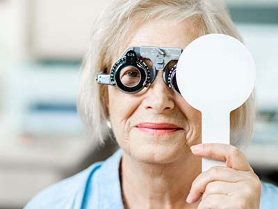 diabetic patient at VisionQuest Eyecare