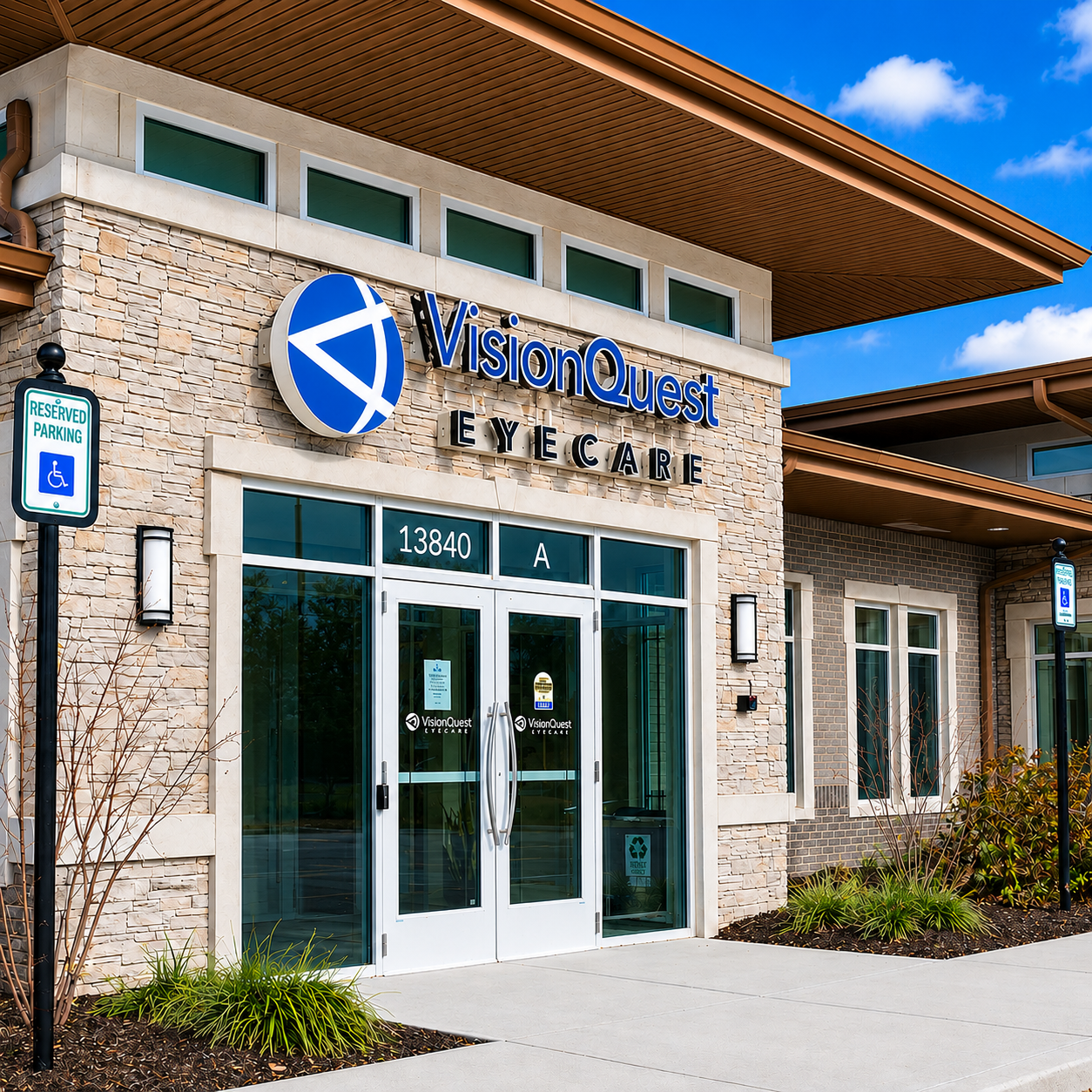 VisionQuest Eyecare eye doctor office in Fishers, Indiana