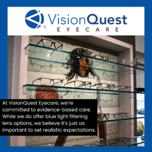 Do blue light glasses work