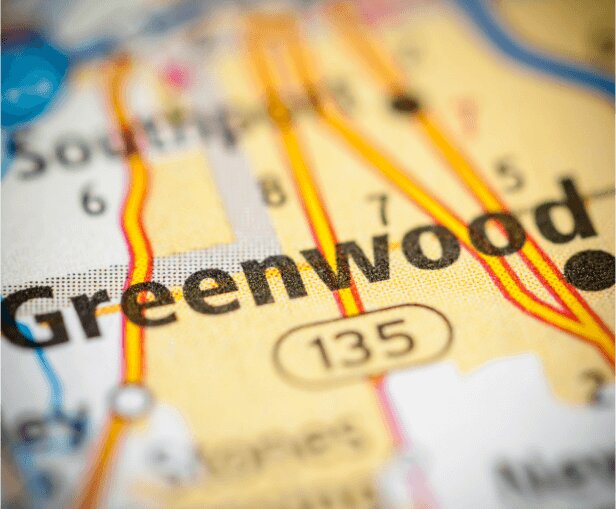 greenwood map at VisionQuest Eyecare